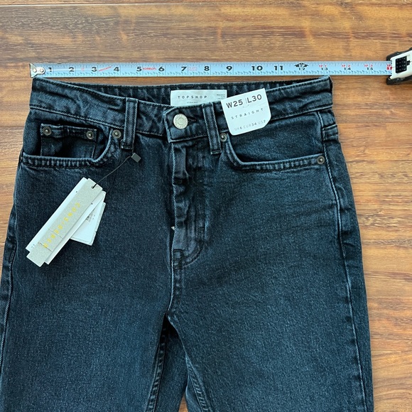 NWT TOPSHOP cropped length jeans 25 - Picture 7 of 9